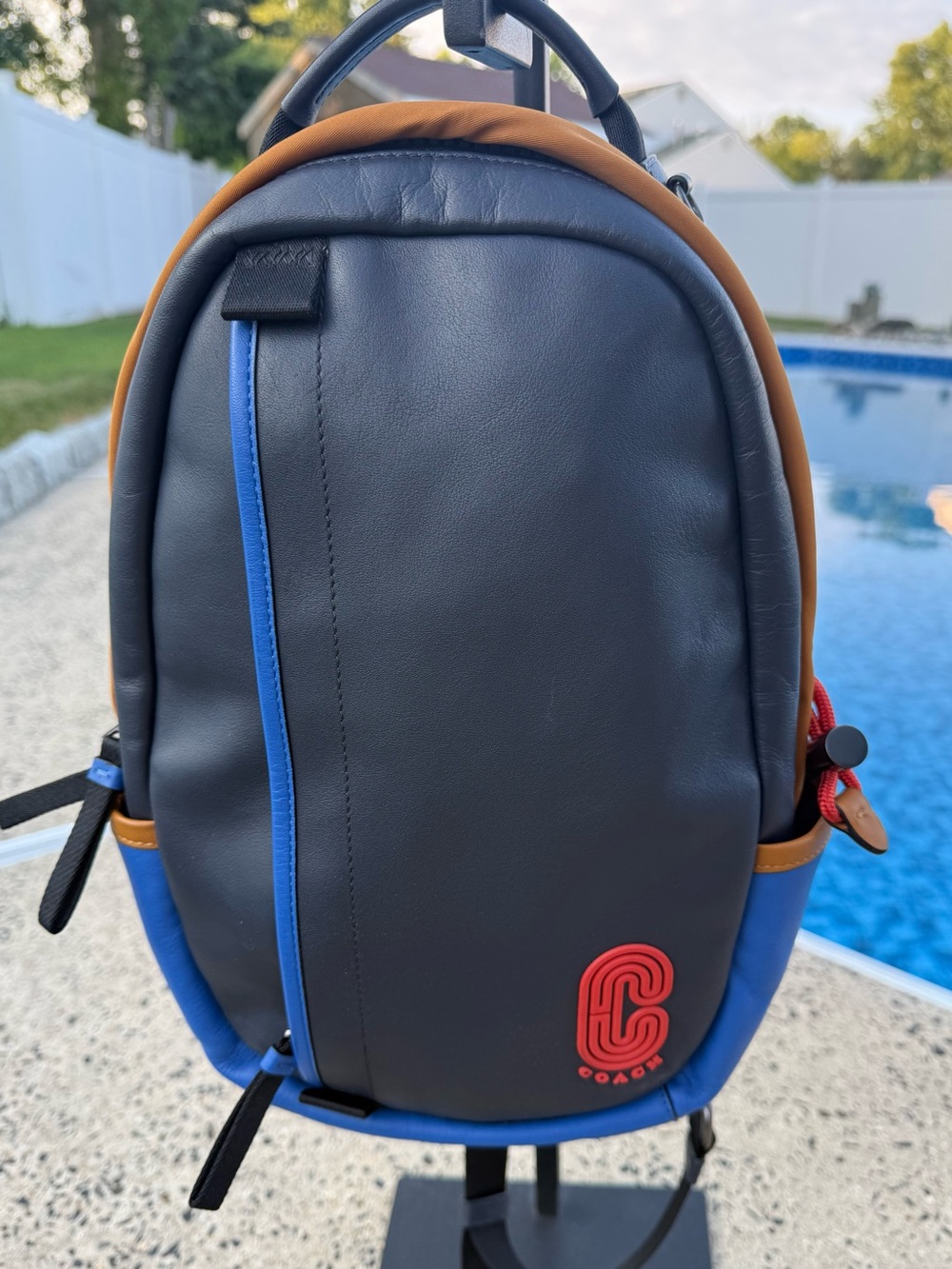 Coach Edge Leather Backpack - Almost New